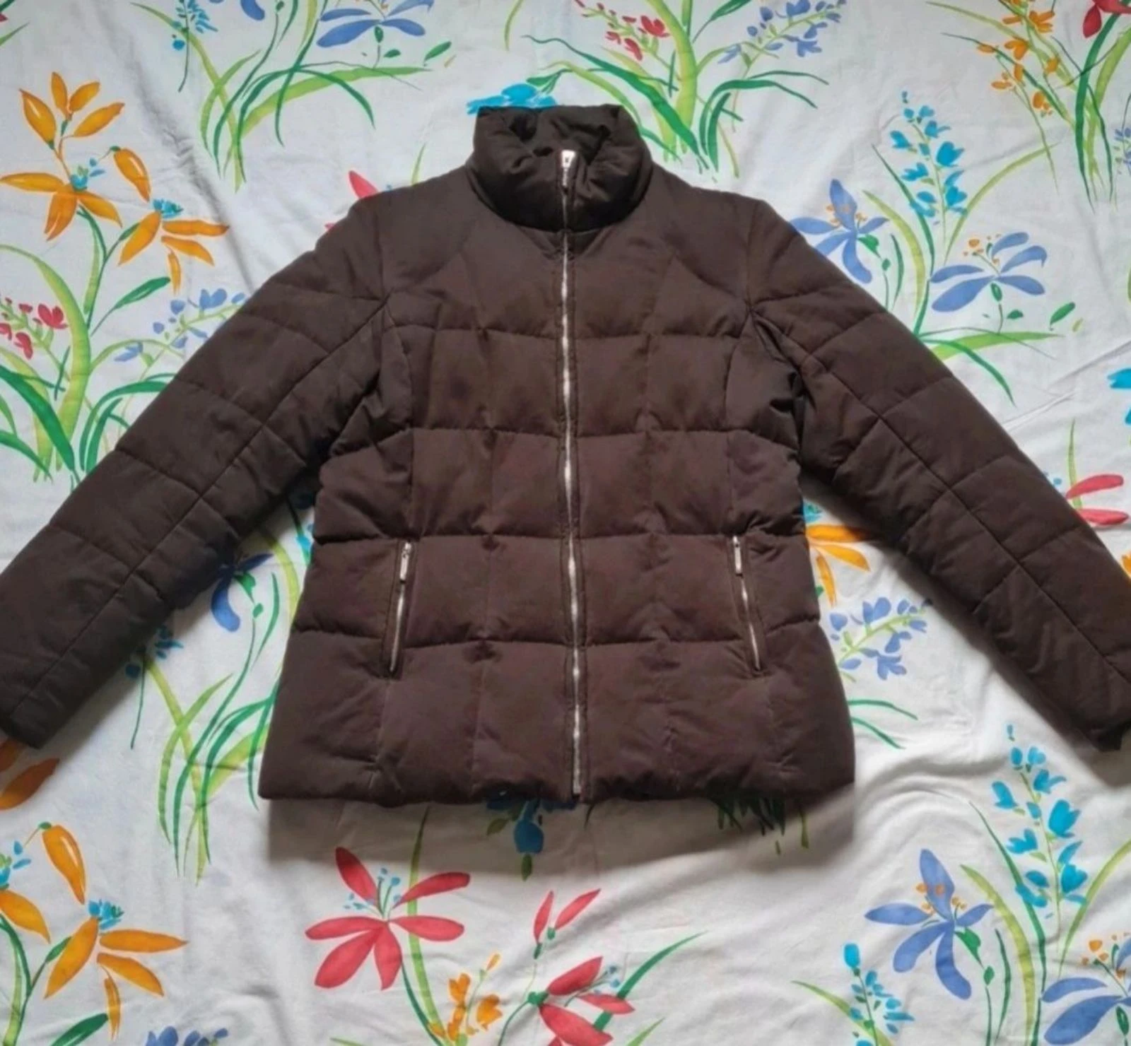 Warme donsjas (dons) bruin voor dames 🌺 Street One maat L/40 – photo 7